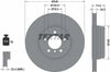 Textar Rear Brake Disc Pro+ Vented 92155005 345mm thumbnail