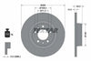 Textar Rear Brake Disc Solid 92157100 290mm thumbnail