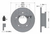 Textar Rear Brake Disc Pro Solid 92159103 280mm thumbnail