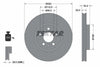Textar Front Coated High-Carbon Brake Disc Pro+ Vented 92160005 320mm thumbnail