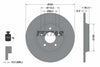 Textar Rear Brake Disc Pro Solid 92160103 300mm thumbnail