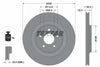 Textar Rear Brake Disc Pro Vented 92160303 330mm thumbnail