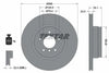 Textar Rear Brake Disc Pro+ Vented 92161205 345mm thumbnail