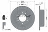 Textar Rear Brake Disc Solid 92161800 324mm thumbnail