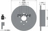 Textar Rear Brake Disc Pro Solid 92162703 302mm thumbnail