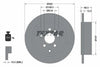 Textar Rear Brake Disc Pro Solid 92162703 302mm thumbnail