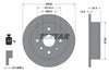 Textar Rear Brake Disc Pro Solid 92163003 258mm thumbnail