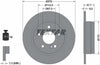 Textar Rear Brake Disc Pro Solid 92163103 278mm thumbnail