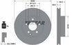 Textar Front Coated High-Carbon Brake Disc Pro+ Vented 92163205 295mm thumbnail