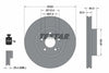 Textar Front Coated Brake Disc Pro Vented 92163503 322mm thumbnail