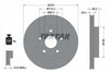 Textar Front Coated Brake Disc Pro Vented 92163803 275mm thumbnail