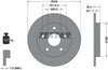 Textar Rear Brake Disc Pro Solid 92164103 259mm thumbnail