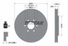 Textar Front Coated High-Carbon Brake Disc Pro+ Vented 92164405 320mm thumbnail