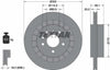 Textar Rear Brake Disc Vented 92164900 300mm thumbnail