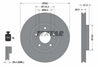 Textar Front Coated Brake Disc Pro Vented 92166503 300mm thumbnail