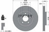 Textar Front Coated Brake Disc Pro Vented 92167403 296mm thumbnail