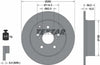 Textar Rear Brake Disc Pro Solid 92168103 280mm thumbnail