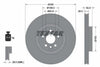 Textar Front Coated Brake Disc Pro Vented 92168203 336mm thumbnail