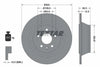 Textar Rear Brake Disc Pro Solid 92168403 302mm thumbnail