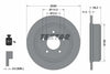 Textar Rear Brake Disc Pro Solid 92169403 285mm thumbnail