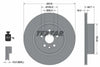 Textar Rear Brake Disc Pro Vented 92169503 315mm thumbnail