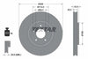Textar Front Coated Brake Disc Pro Vented 92169903 320mm thumbnail