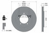 Textar Front Coated Brake Disc Pro Vented 92170503 310mm thumbnail