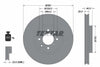 Textar Front Coated Brake Disc Pro Vented 92170703 282mm thumbnail
