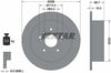 Textar Rear Brake Disc Pro Solid 92171603 288mm thumbnail