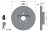 Textar Front Coated Brake Disc Pro Vented 92173103 275mm thumbnail