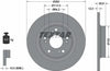 Textar Rear Brake Disc Pro Solid 92173403 282mm thumbnail
