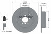 Textar Rear Brake Disc Solid 92174100 354mm thumbnail
