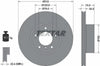 Textar Front Coated High-Carbon Brake Disc Pro+ Vented 92176105 312mm thumbnail