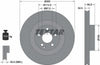 Textar Front Coated High-Carbon Brake Disc Pro+ Perforated Vented 92176405 350mm thumbnail