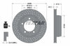 Textar Rear Brake Disc Pro+ Perforated Vented 92176705 299mm thumbnail