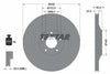 Textar Rear Brake Disc Pro+ Vented 92177005 335mm thumbnail