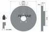 Textar Front Coated High-Carbon Brake Disc Pro+ Vented 92177105 345mm thumbnail