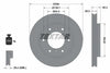 Textar Front Coated Brake Disc Pro Vented 92180203 294mm thumbnail