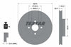 Textar Front Coated Brake Disc Pro Vented 92180303 275mm thumbnail