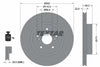 Textar Front Coated Brake Disc Pro Vented 92180403 302mm thumbnail