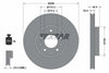 Textar Front Coated Brake Disc Pro Vented 92180703 299mm thumbnail
