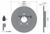 Textar Rear Brake Disc Pro+ Solid 92181005 305mm thumbnail