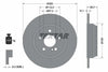 Textar Rear Brake Disc Pro Solid 92182003 300mm thumbnail