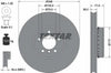 Textar Front Coated High-Carbon Brake Disc Pro+ Two-Piece Brake Disc Vented 92182425 348mm thumbnail