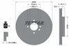 Textar Front Coated Brake Disc Pro Vented 92183603 294mm thumbnail