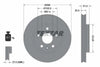 Textar Front Coated Brake Disc Pro Vented 92186903 296mm thumbnail