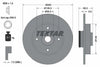 Textar Rear Brake Disc Pro Solid 92202103 249mm thumbnail