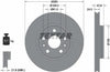 Textar Front Coated Brake Disc Pro Vented 92202403 280mm thumbnail