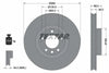 Textar Front Coated High-Carbon Brake Disc Pro+ Vented 92219505 360mm thumbnail