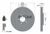 Textar Front Coated Brake Disc Pro Vented 92220803 305mm thumbnail